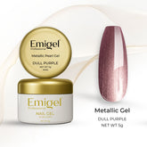 Emigel -  Metallic Gel - DULL PURPLE